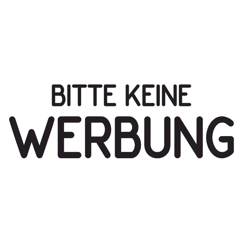Bitte keine Werbung