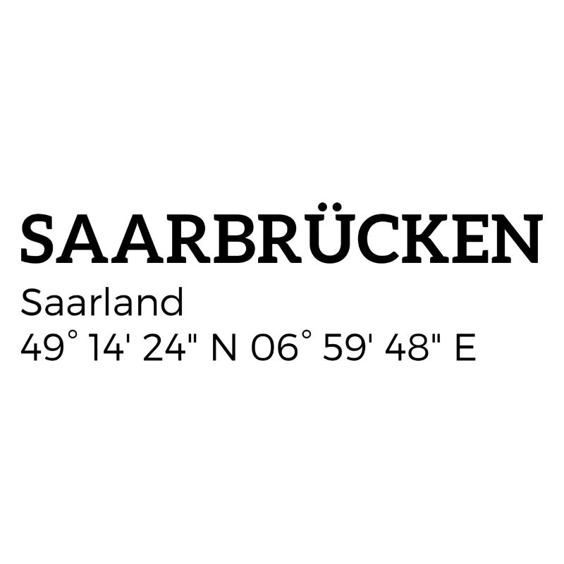 Saarbrücken Saarland coordinates