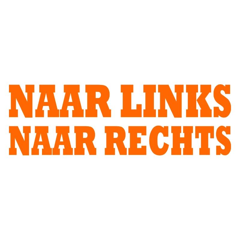 naar links naar rechts