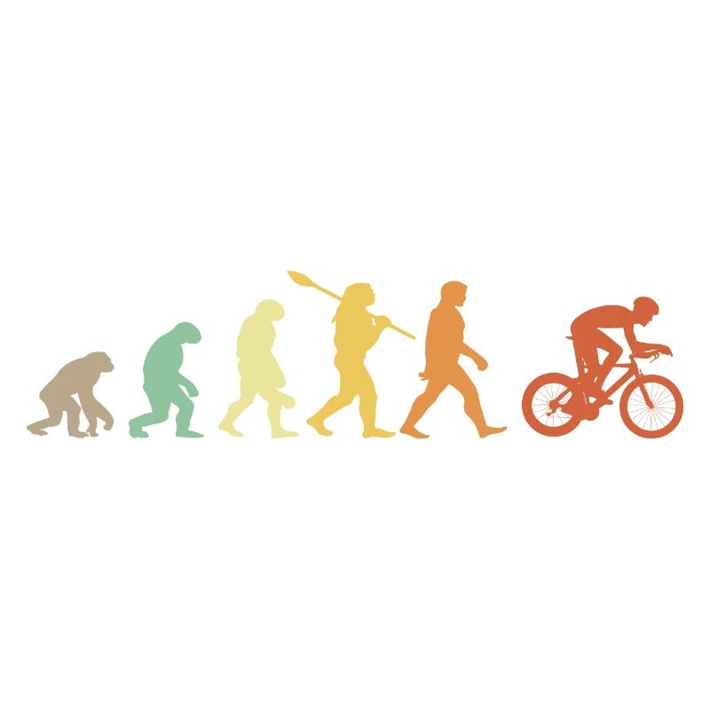 Evolution Cycliste Idée cadeau