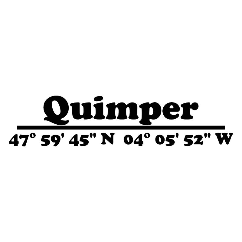 Coordonnées de Quimper