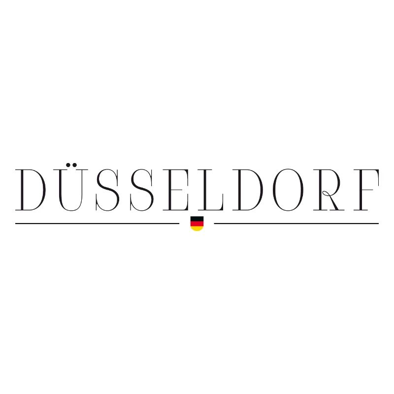 Dusseldorf, Germany Elegance T-Shirt