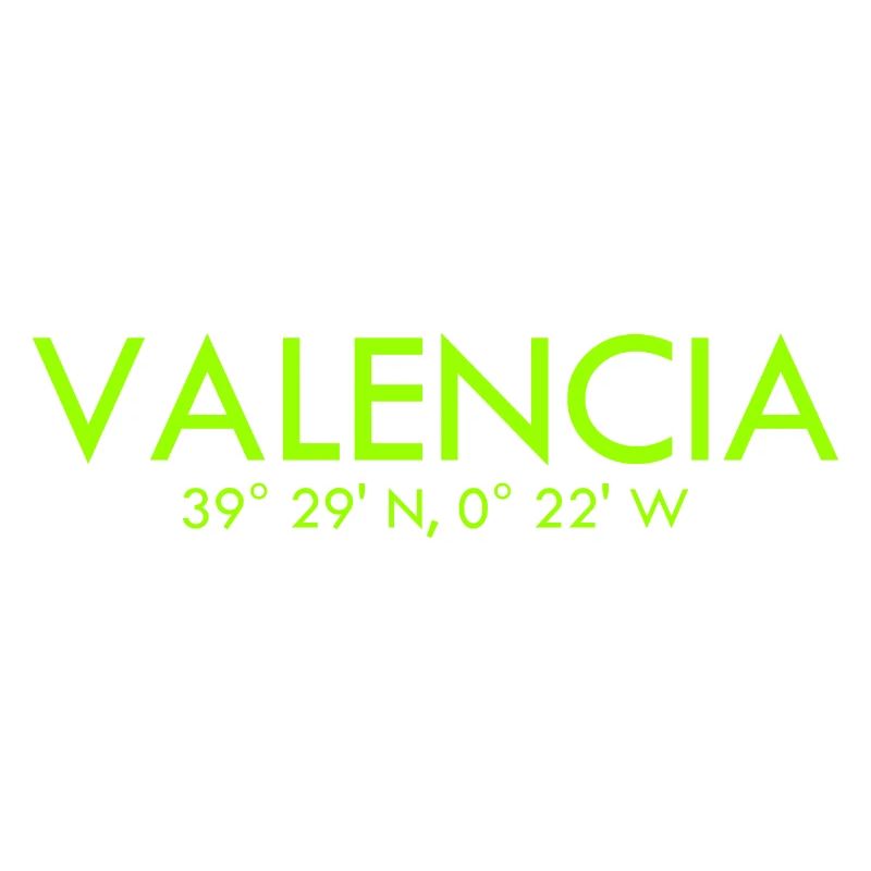 Valence Espagne Coordonnées Latitude Longitude