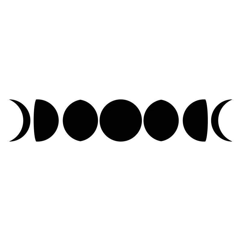 night symbol moon live crescent full moon sickle