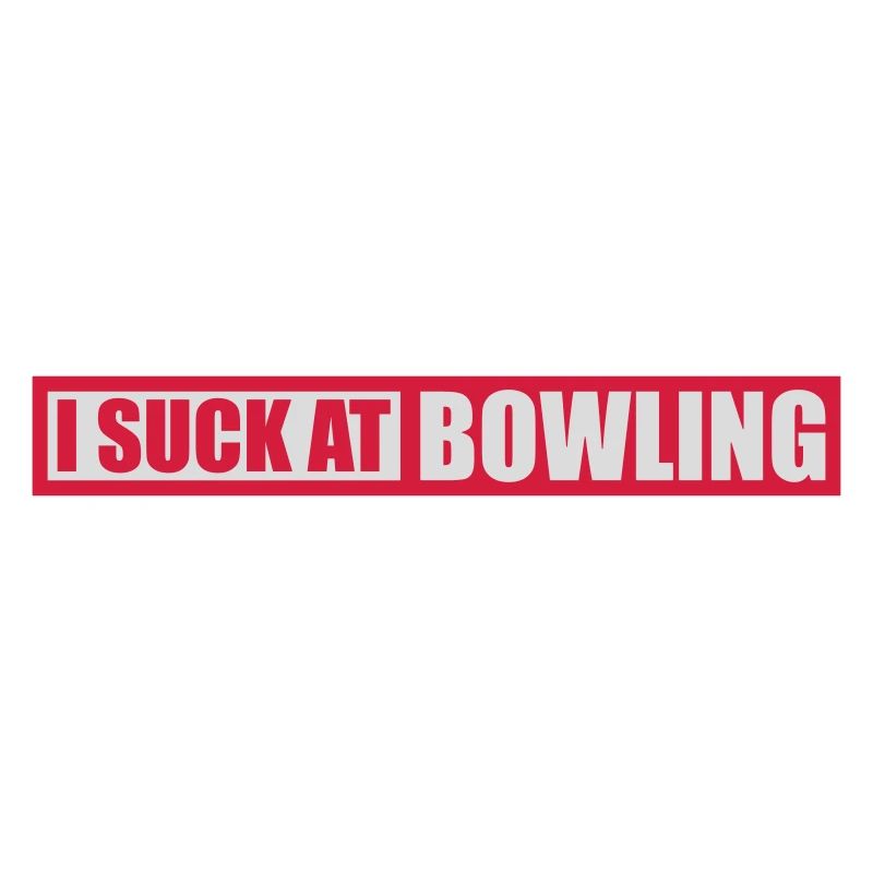 I suck at bowling