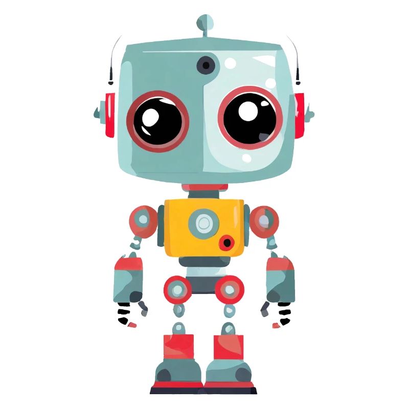A cute robot