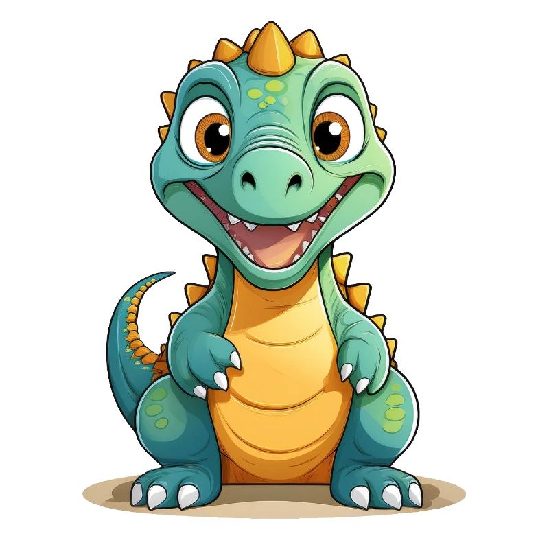 Super cute dinosaur
