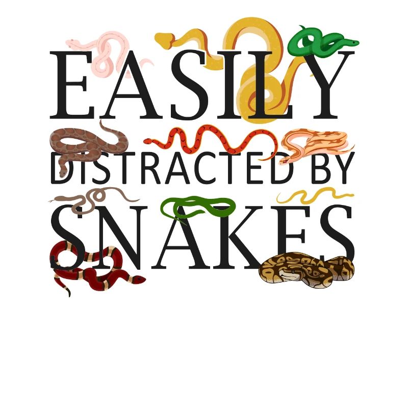 Snake Serpent Easily Distracted By