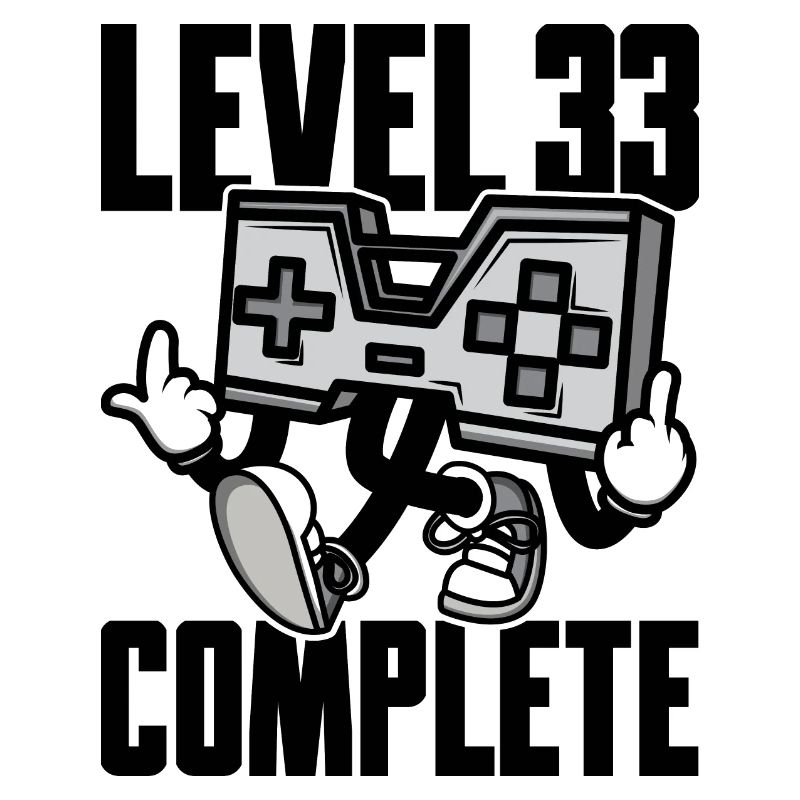 Level 33 Complete Birthday Gift 33 Years