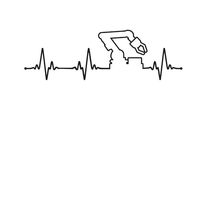 Robot Robotics Engineer Heartbeat