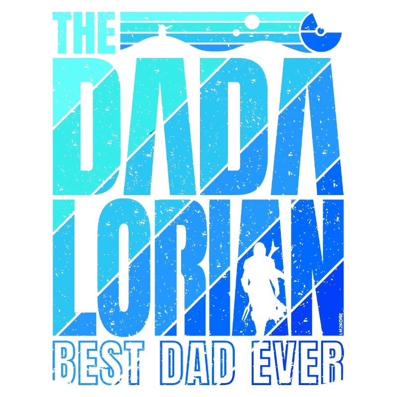 The Dadalorian - blue- Best Dad