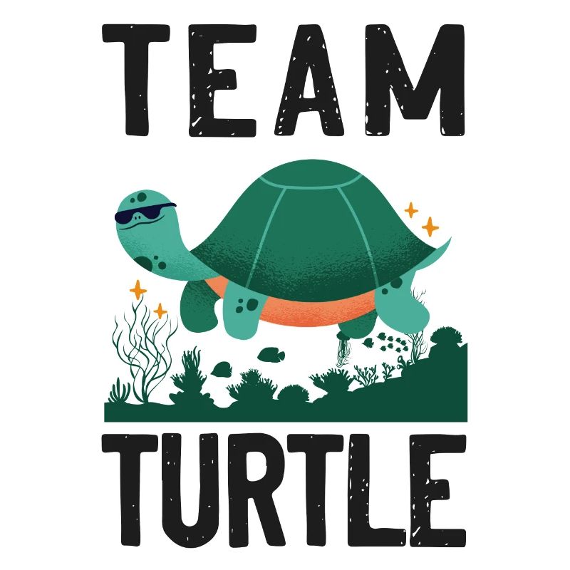 Sea Turtle Tortoise Team Turtle