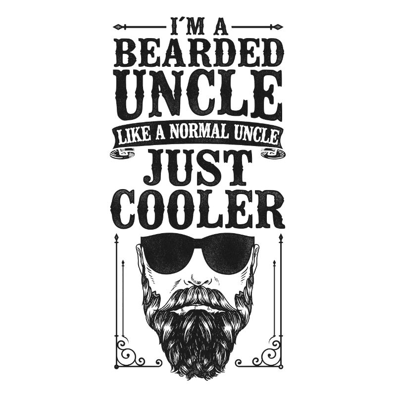 Beard Lover Bearded Man Uncle I'm