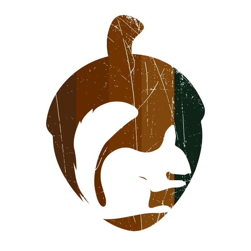 Squirrel hazelnut - design