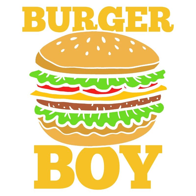 Burger Boy – Design de restauration rapide amusant