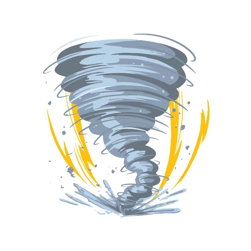 Tornado Hurricane Windsturm Geschenkidee