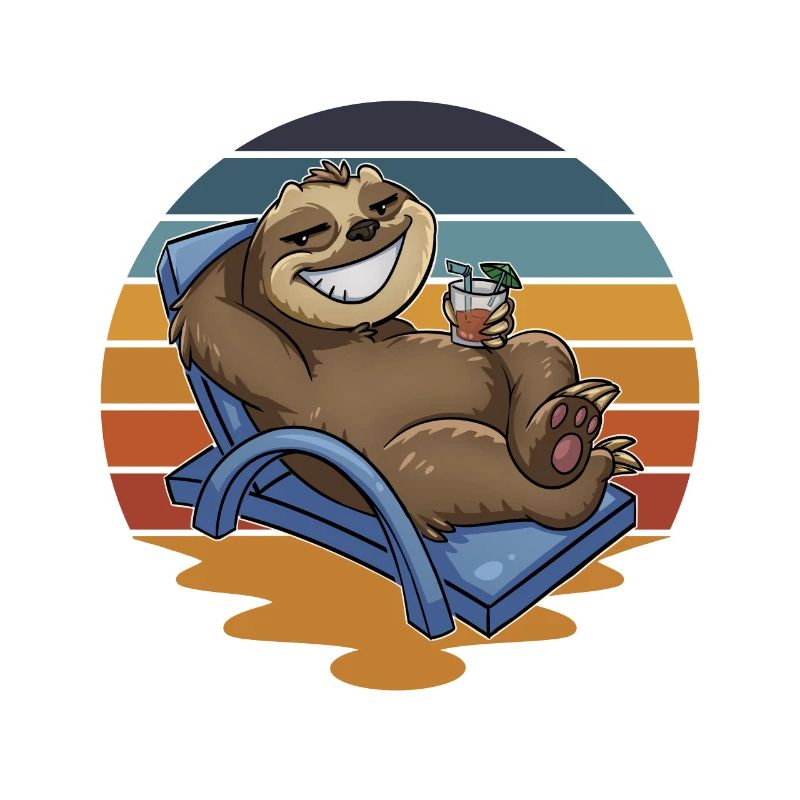 Vacances sloth Holidaymaker