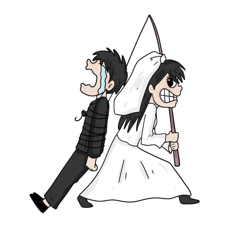 Drôle de mème de mariage