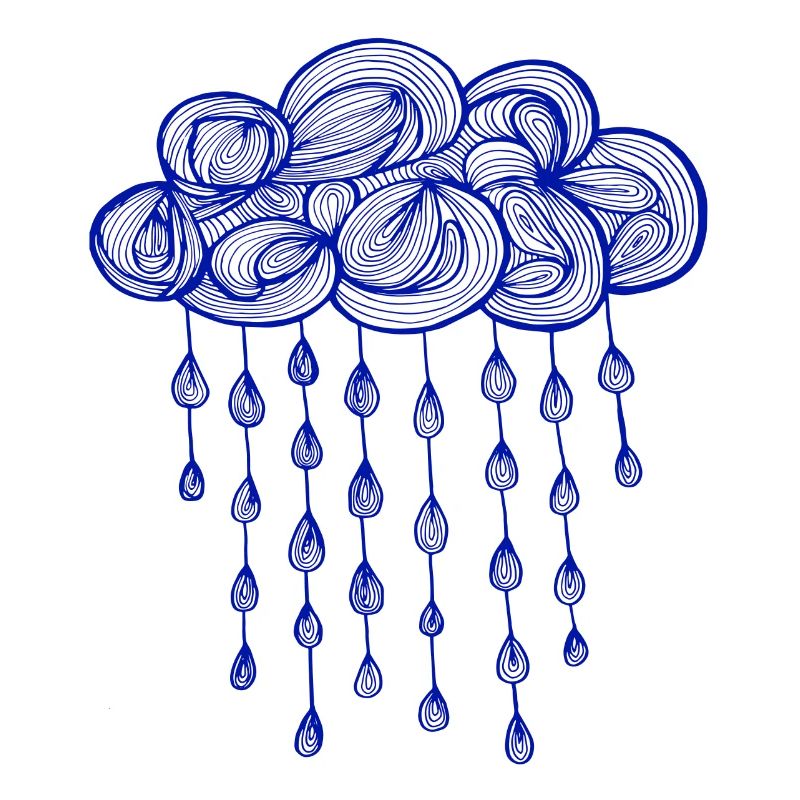 pluie, saison, pluie, cycle de l'eau