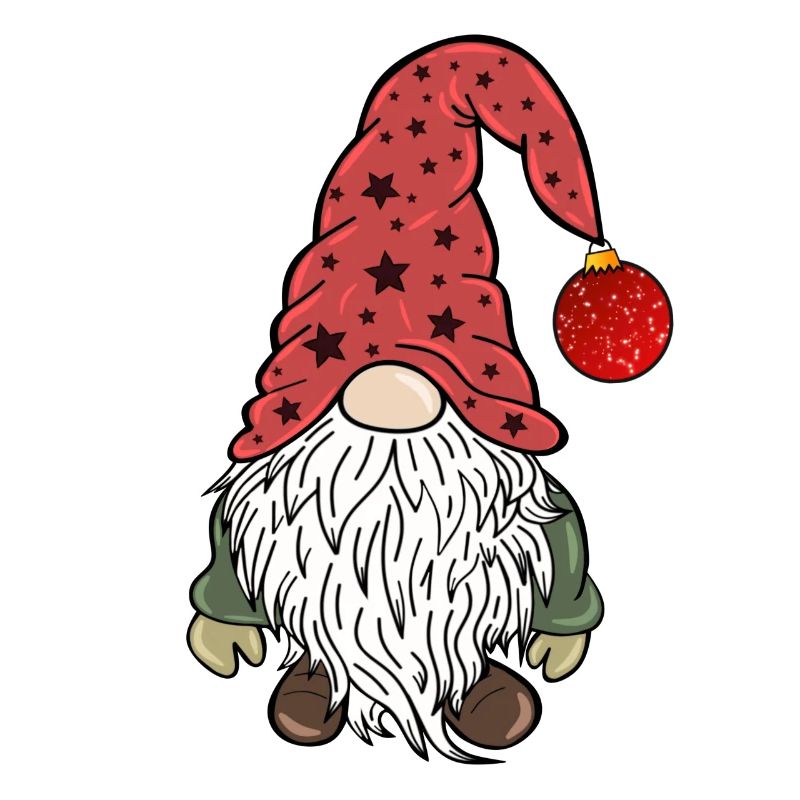 Elfes de Noël Gnom de Noël