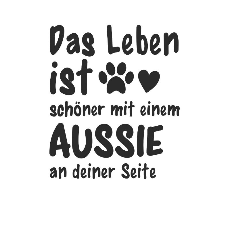 Aussie Hund Lustiges Australian Shepherd
