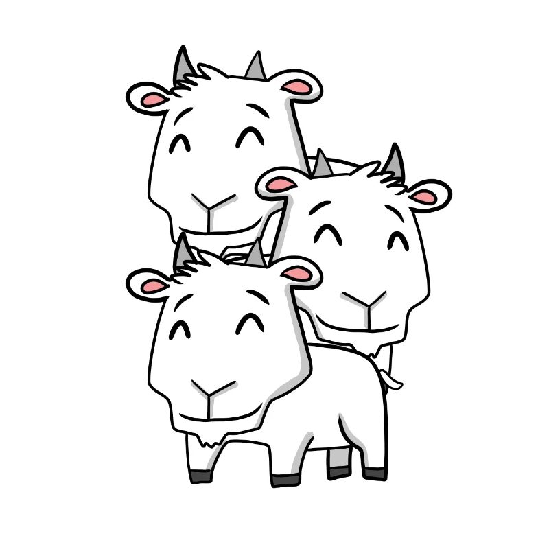Chèvres mignonnes - Chèvre