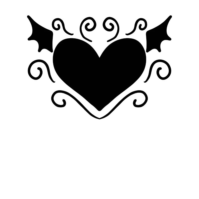 Herz Schwarz