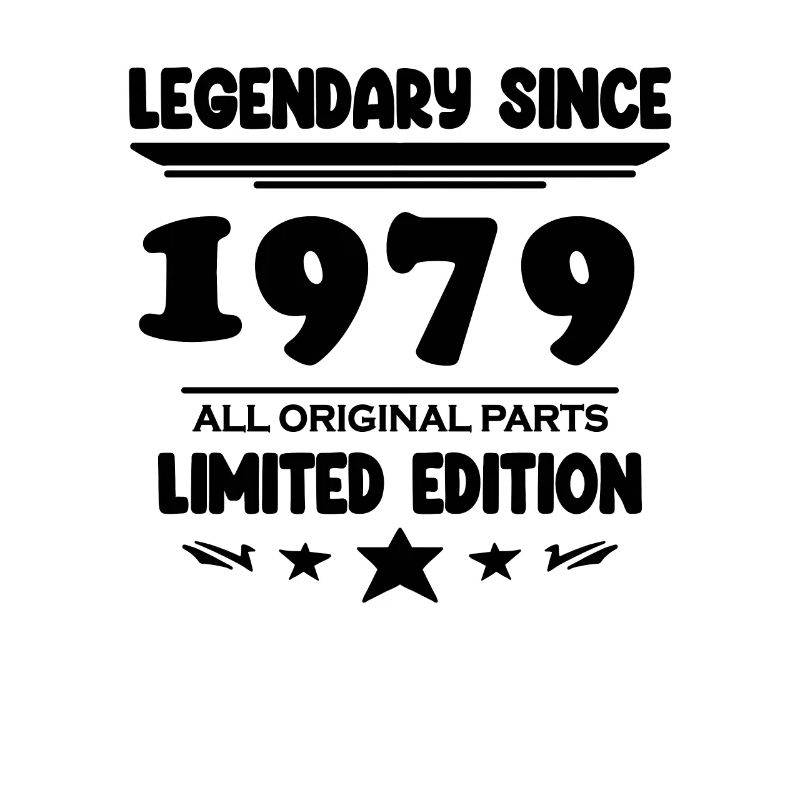 1979 - Né 1979 - Année de construction 1979