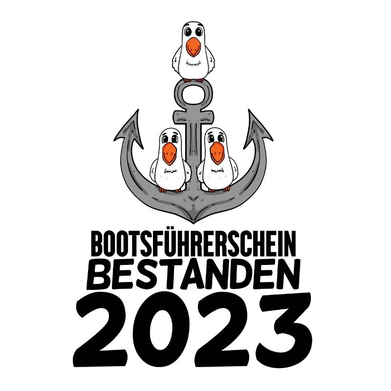 Bootsführerschein 2023 Motorboot Geschenk