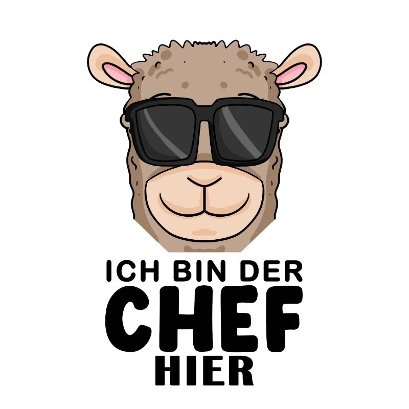 Cool Lama Chef Spruch