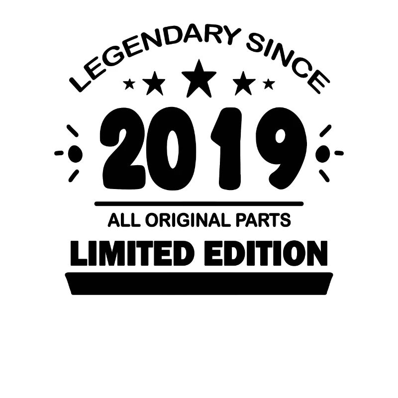 2019 - Année 2019 - Année de construction 2019 Spruch
