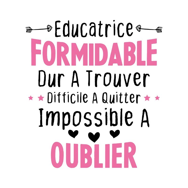 Éducatrice formidable cadeau Éducatrice d'école