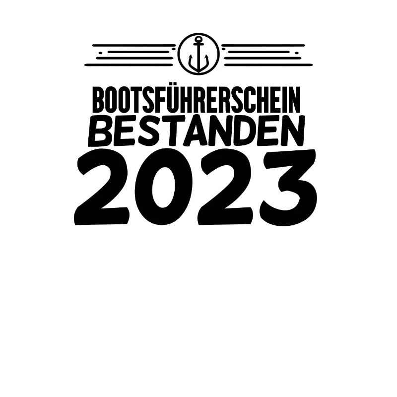Bootsführerschein 2023 Motorboot Geschenk