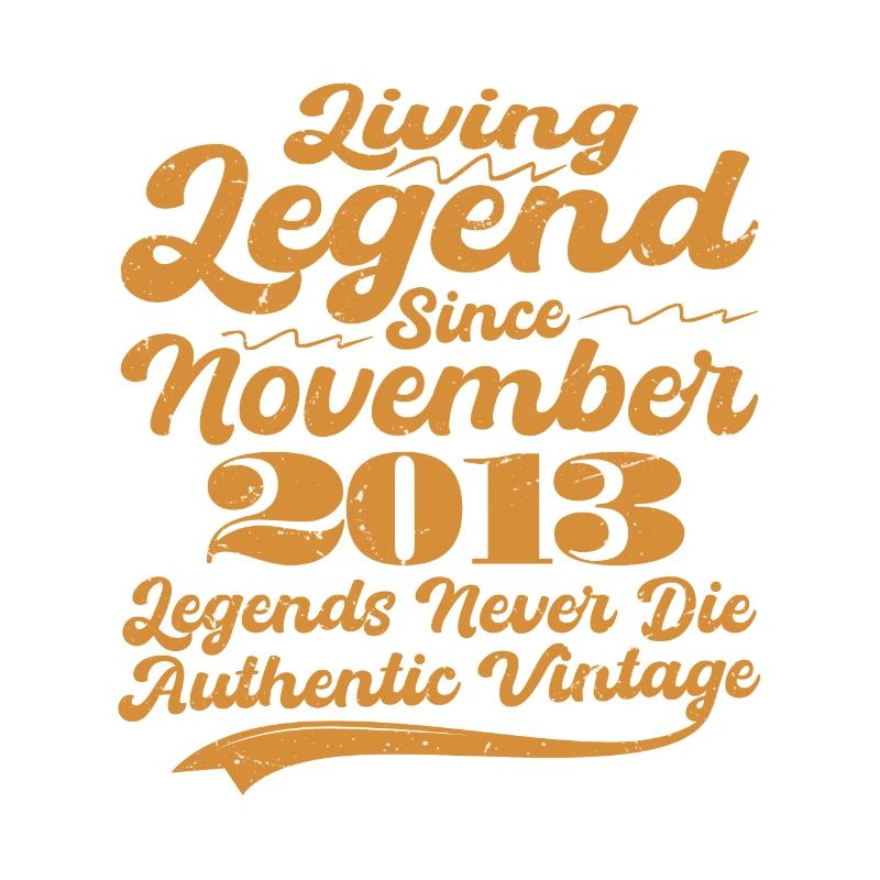 Es war einmal eine Legende. November 2013 Geburts