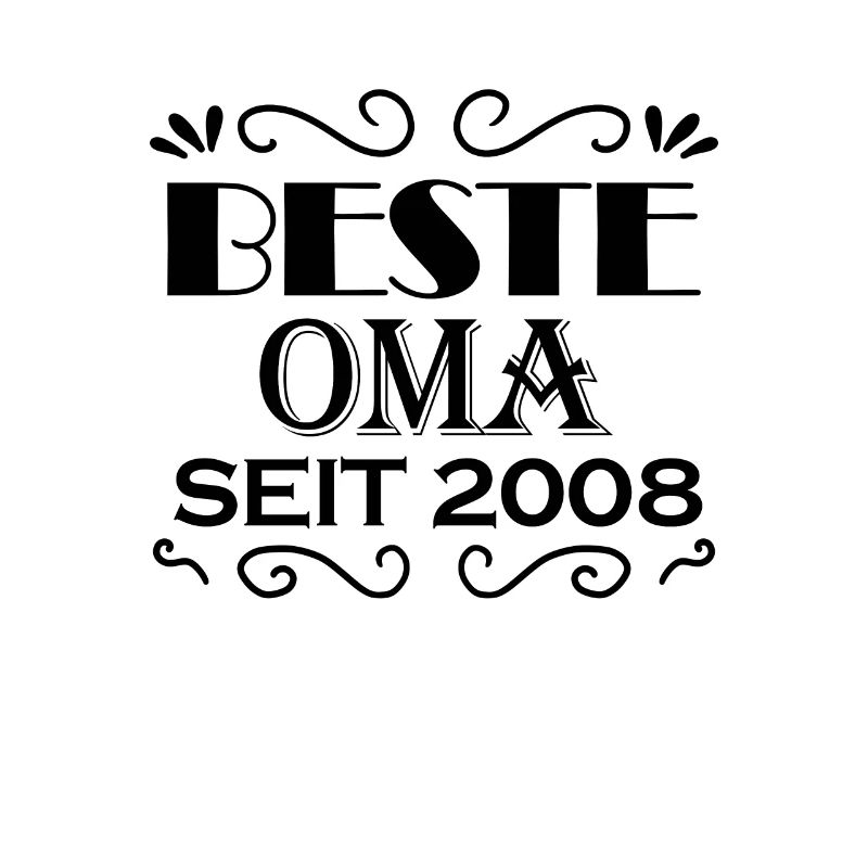 Beste Oma seit 2008 - Oma Geschenk