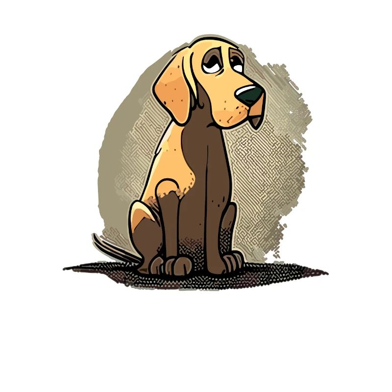 Hund im comic style