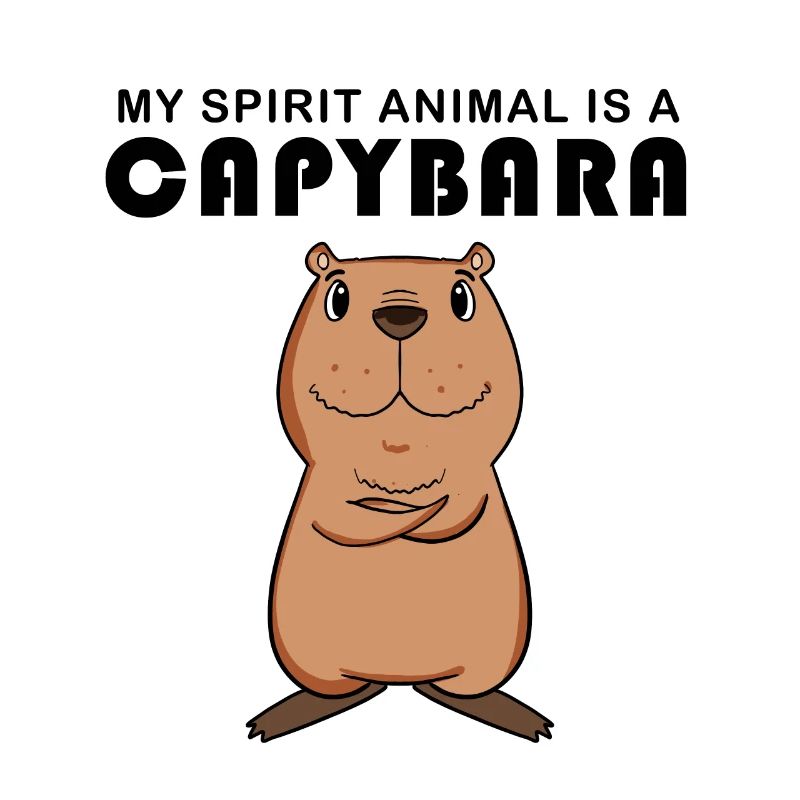 Capybara Wasserschwein Geschenk