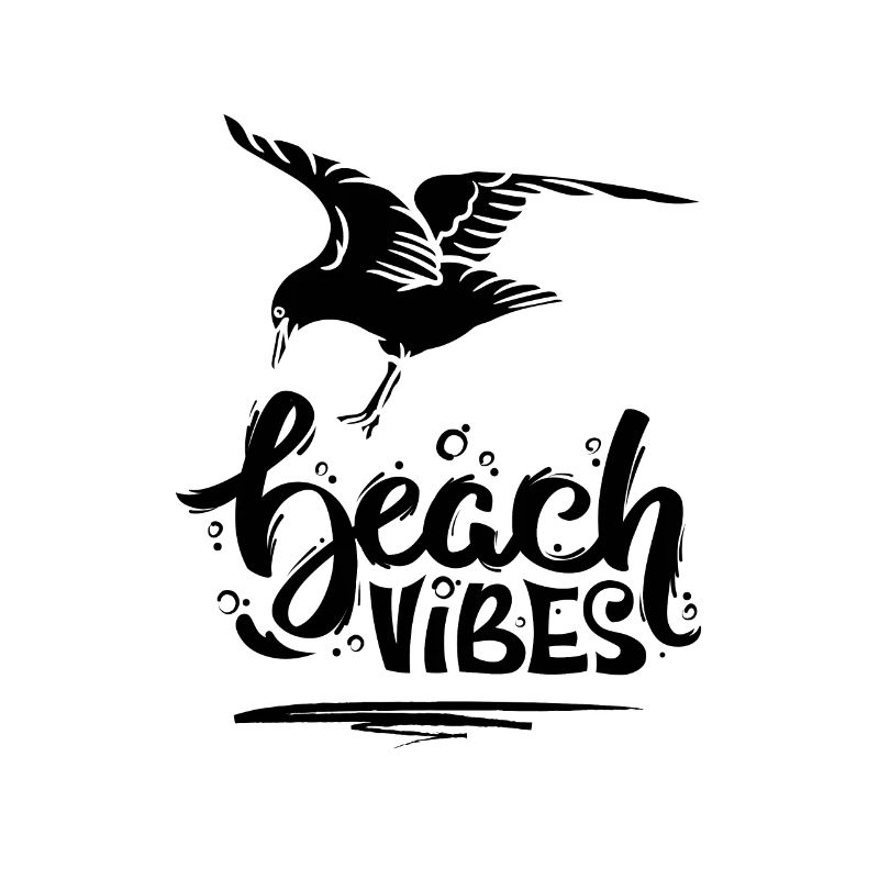 Beach Vibes & Seagull