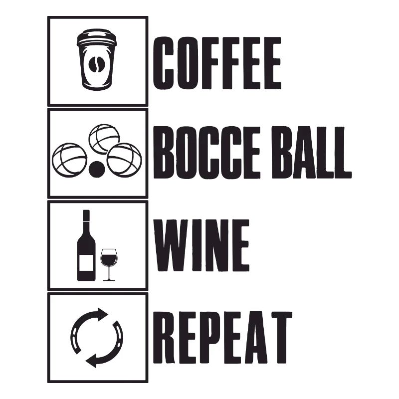Bocce Spruch Bocce Ball mit Jack Bocci Game Bocce