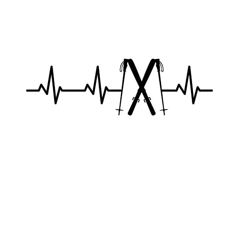 Skiing Pulse Rate ECG