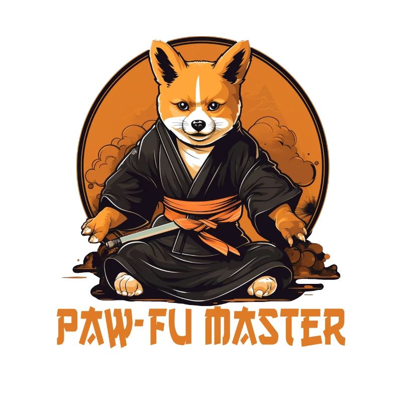 Ninja Corgi Dog