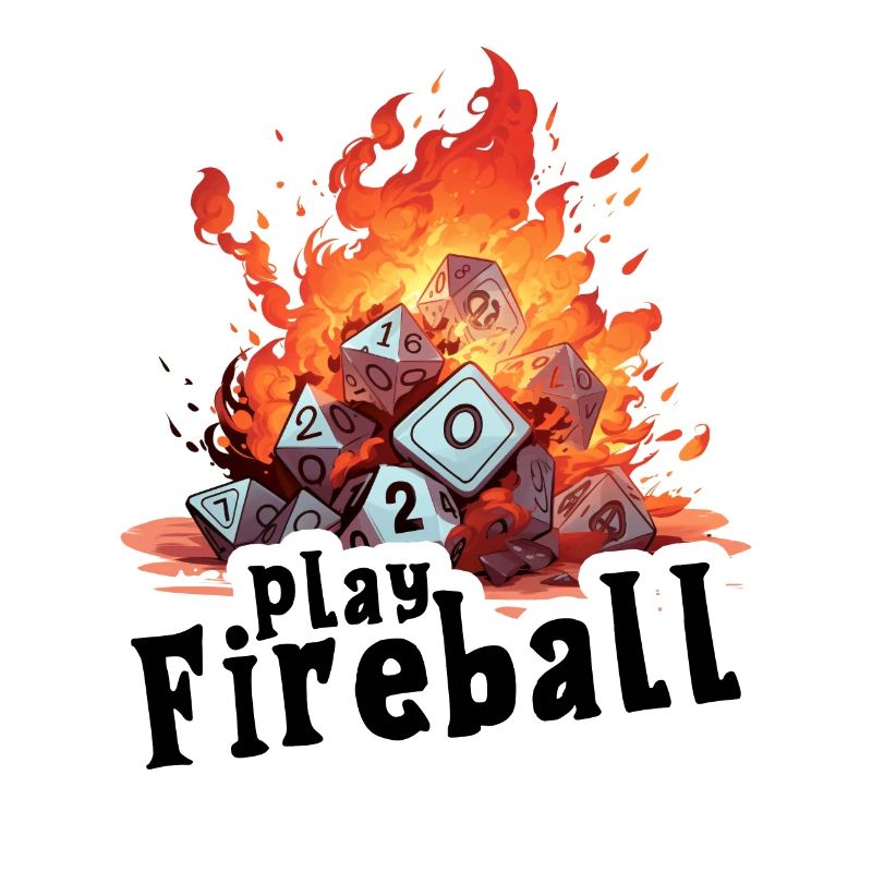 Exaggerated Fireball – Cube Chaos RPG