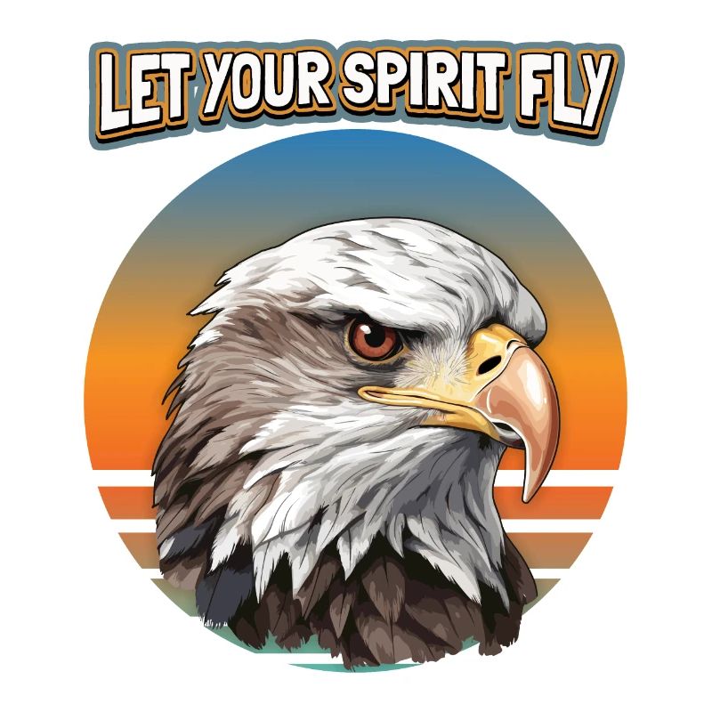 Motif d’aigle, Illustration d’aigle, dicton