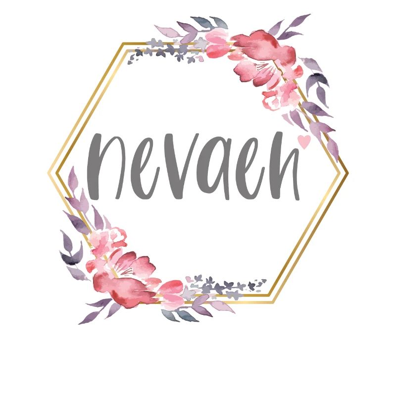 Nevaeh Mädchen Name Baby Geschenk