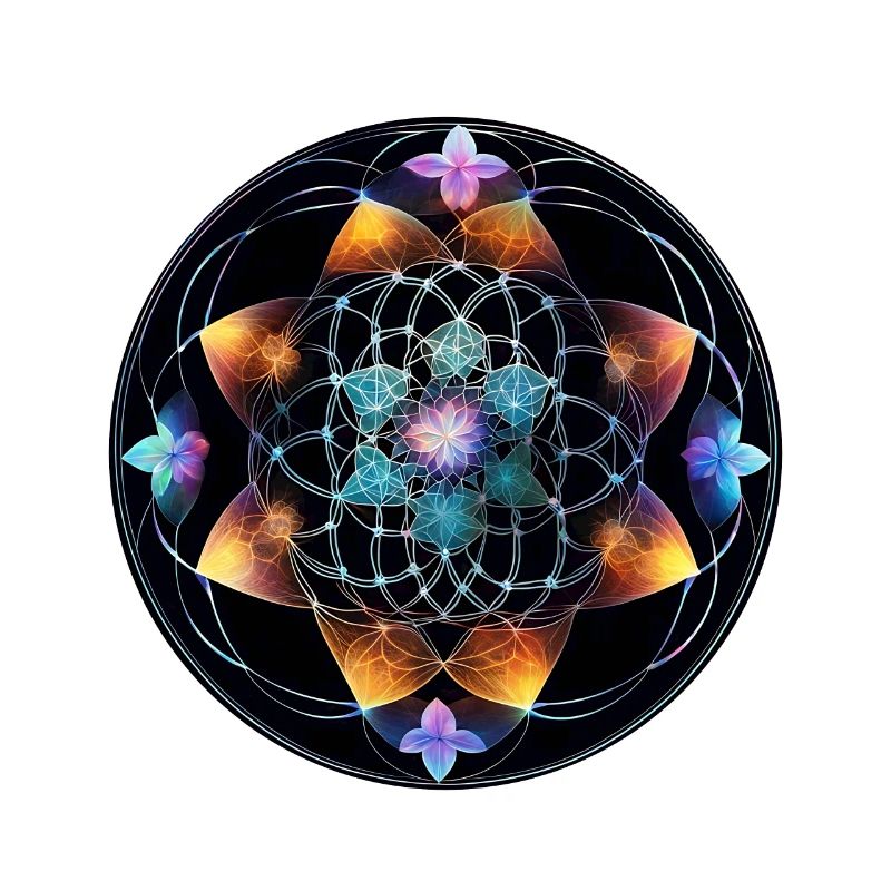 Luminous Mandala MeshGeometry