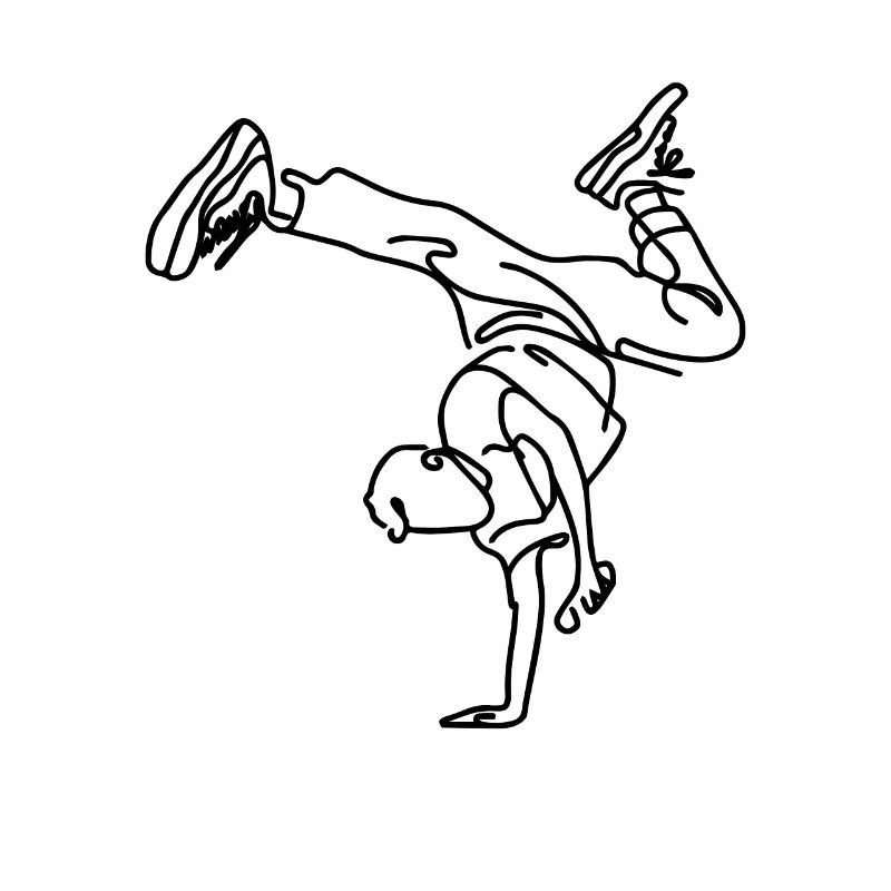 Breakdance Junge