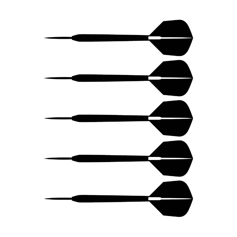 Dessin de fléchettes
