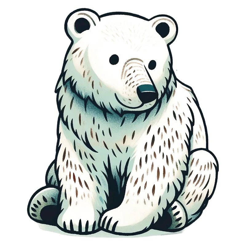 Ours blanc