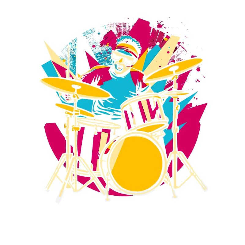 Schlagzeuger Synthwave