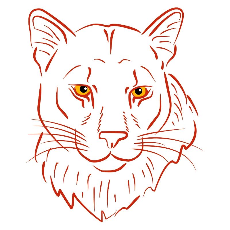 Bergloewe predator